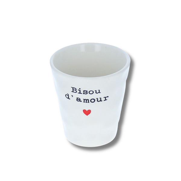 TASSE PORCELAINE BISOU