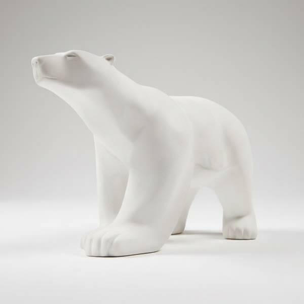 Ours blanc François Pompon grand modèle