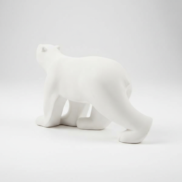 Ours blanc François Pompon grand modèle