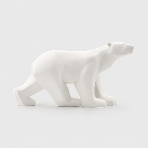 Ours blanc de Pompon petit modèle