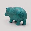 Hippopotame En Faience
